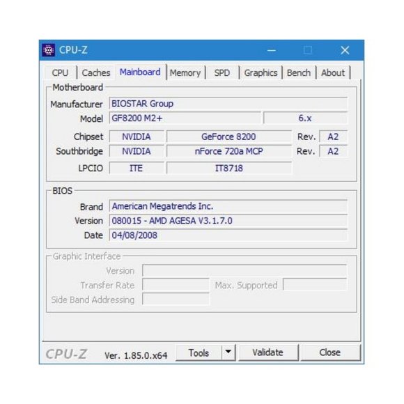 BIOSTAR GF8200 M2+ Ver. 6.x MicroATX Socket AM2+ Mobo AMD Athlon II X2 4400+ 2GB - Picture 7 of 14